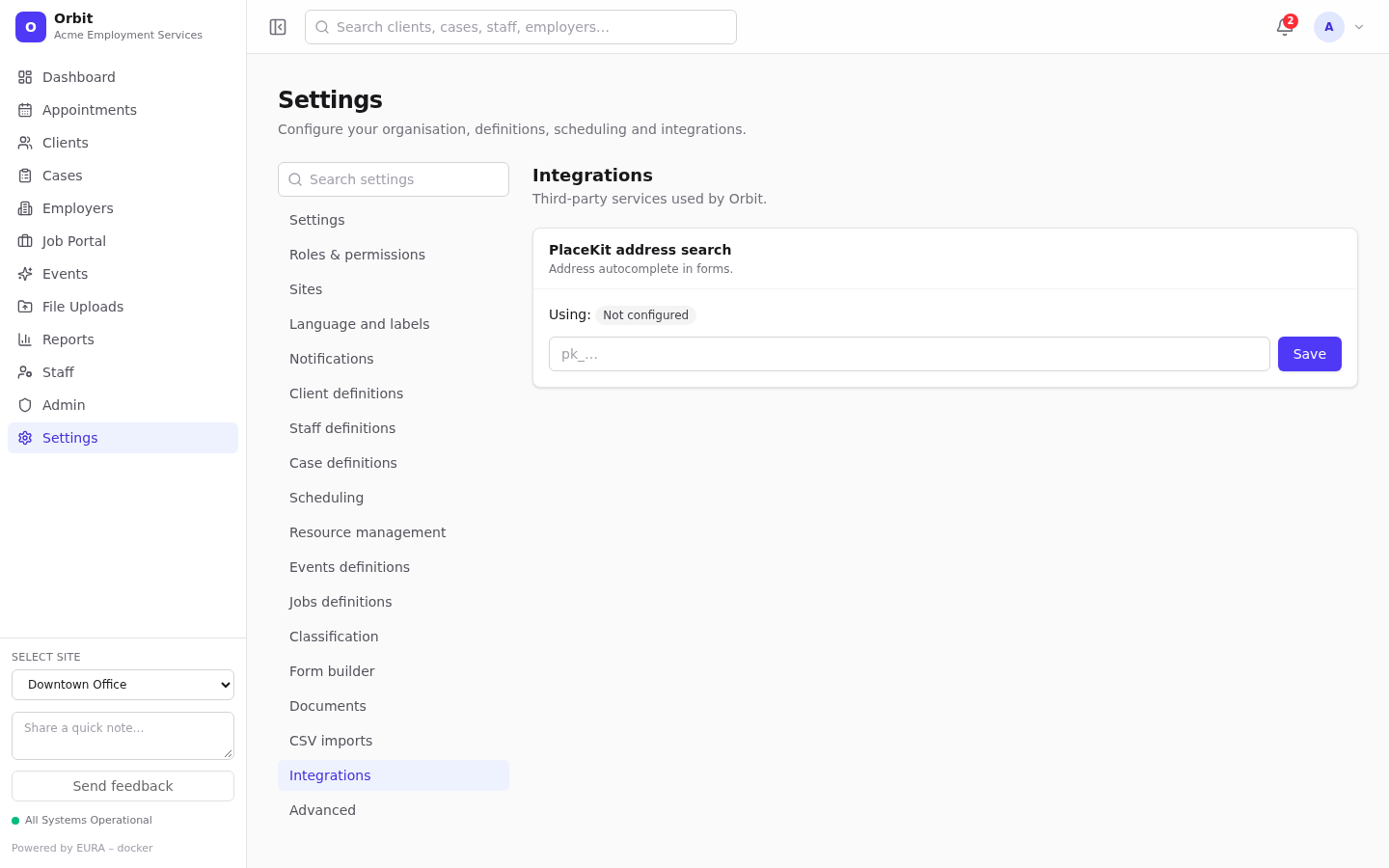 Integrations