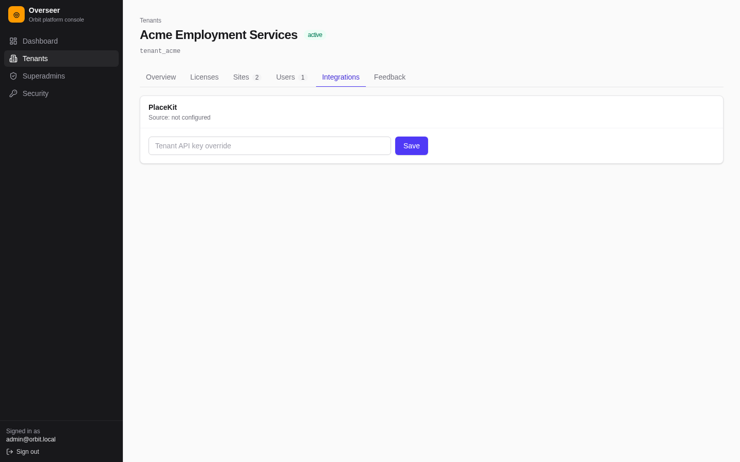 Integrations